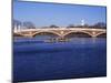 Sculling on the Charles River, Harvard University, Cambridge, Massachusetts-Rob Tilley-Mounted Photographic Print