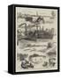 Sculling Race for the Championship of the World-Godefroy Durand-Framed Stretched Canvas
