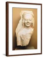 Sculpted Column Base, from Didimeo, Greece,7th Century BC, Ancient Greece-null-Framed Giclee Print