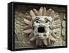 Sculpted Head of Goddess, Temple of Quetzacoatl, Teotihuacan, Mexico, North America-Desmond Harney-Framed Stretched Canvas