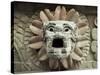 Sculpted Head of Goddess, Temple of Quetzacoatl, Teotihuacan, Mexico, North America-Desmond Harney-Stretched Canvas