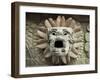 Sculpted Head of Goddess, Temple of Quetzacoatl, Teotihuacan, Mexico, North America-Desmond Harney-Framed Photographic Print