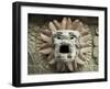 Sculpted Head of Goddess, Temple of Quetzacoatl, Teotihuacan, Mexico, North America-Desmond Harney-Framed Photographic Print