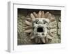 Sculpted Head of Goddess, Temple of Quetzacoatl, Teotihuacan, Mexico, North America-Desmond Harney-Framed Photographic Print