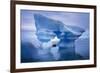 Sculpted Iceberg, Spitsbergen, Svalbard Archipelago, Norway, Scandinavia, Europe-Geoff Renner-Framed Photographic Print