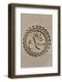 Sculpted Islamic calligraphy of the name Muhammad, Baku, Azerbaijan-Godong-Framed Photographic Print