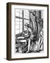 Sculptor, 16th Century-Jost Amman-Framed Giclee Print