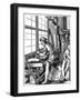 Sculptor, 16th Century-Jost Amman-Framed Giclee Print