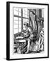 Sculptor, 16th Century-Jost Amman-Framed Giclee Print