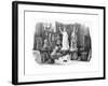 Sculptor at Work-Victor Adam-Framed Giclee Print