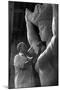 Sculptor at Work-null-Mounted Photographic Print