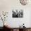 Sculptor Jacob Epstein Standing in His Studio with Several of His Sculptures-null-Premium Photographic Print displayed on a wall