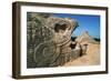 Sculpture and Pyramid of Kukulcan-Kevin Schafer-Framed Photographic Print