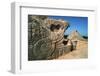 Sculpture and Pyramid of Kukulcan-Kevin Schafer-Framed Photographic Print