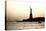 Sculpture and statue - Statue of Liberty - Sunset - Manhattan - New York City - United States-Philippe Hugonnard-Stretched Canvas