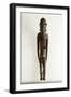 Sculpture anthropomorphe "Moai kava-kava"-null-Framed Giclee Print