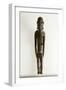 Sculpture anthropomorphe "Moai kava-kava"-null-Framed Giclee Print