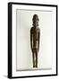 Sculpture anthropomorphe "Moai kava-kava"-null-Framed Giclee Print
