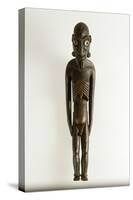 Sculpture anthropomorphe "Moai kava-kava"-null-Stretched Canvas