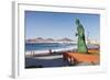 Sculpture at Alfredo Kraus Auditorium-Markus Lange-Framed Photographic Print