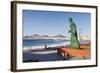 Sculpture at Alfredo Kraus Auditorium-Markus Lange-Framed Photographic Print