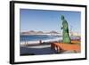 Sculpture at Alfredo Kraus Auditorium-Markus Lange-Framed Photographic Print