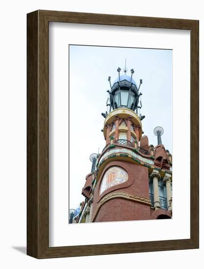 Sculpture at Palau De La Musica Catalana-jiawangkun-Framed Photographic Print