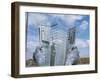 Sculpture at Starting Point of South West Coast Path, Minehead, Somerset, England-David Hunter-Framed Photographic Print