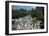 Sculpture by a Cascade, Palace of Caserta, Campania, Italy-Vivienne Sharp-Framed Photographic Print