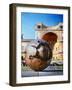 Sculpture called Sphere by A. Pomodoro, Vatican Courtyard, Rome, Italy-Chuck Haney-Framed Photographic Print