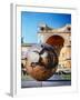 Sculpture called Sphere by A. Pomodoro, Vatican Courtyard, Rome, Italy-Chuck Haney-Framed Photographic Print