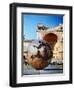 Sculpture called Sphere by A. Pomodoro, Vatican Courtyard, Rome, Italy-Chuck Haney-Framed Photographic Print