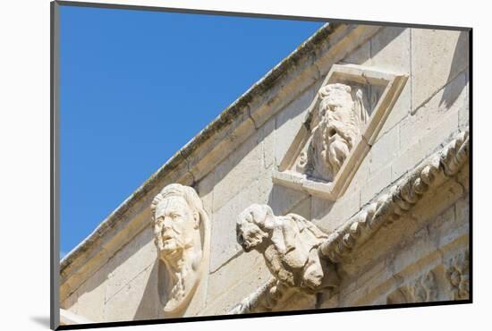 Sculpture, Courtyard of the Two-Storied Cloister-G&M Therin-Weise-Mounted Photographic Print