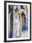 Sculpture, Courtyard of the Two-Storied Cloister-G&M Therin-Weise-Framed Premium Photographic Print