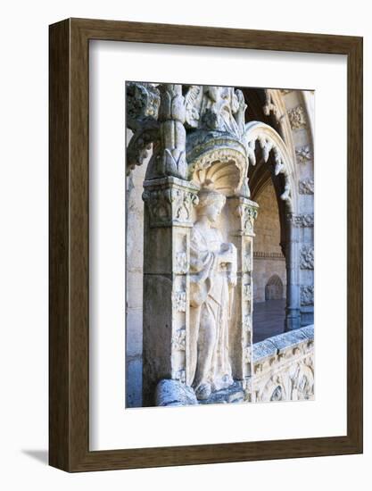 Sculpture, Courtyard of the Two-Storied Cloister-G&M Therin-Weise-Framed Photographic Print