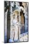 Sculpture, Courtyard of the Two-Storied Cloister-G&M Therin-Weise-Mounted Photographic Print