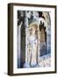 Sculpture, Courtyard of the Two-Storied Cloister-G&M Therin-Weise-Framed Photographic Print