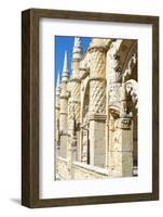 Sculpture, Courtyard of the Two-Storied Cloister-G&M Therin-Weise-Framed Photographic Print
