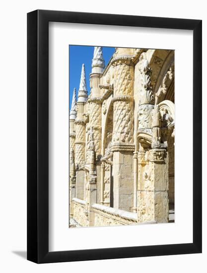 Sculpture, Courtyard of the Two-Storied Cloister-G&M Therin-Weise-Framed Photographic Print