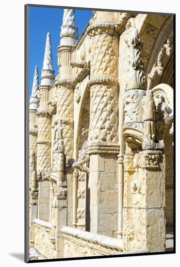 Sculpture, Courtyard of the Two-Storied Cloister-G&M Therin-Weise-Mounted Photographic Print