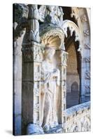 Sculpture, Courtyard of the Two-Storied Cloister-G&M Therin-Weise-Stretched Canvas