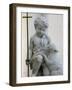 Sculpture Depicting Christ as a Good Shepherd in Santa Maria D. Grazie Church, Rome, Lazio-Godong-Framed Photographic Print