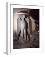 Sculpture, Detail of Baptismal Font Chapel, Amalfi Cathedral, Campania, Italy, 9th Century-null-Framed Giclee Print