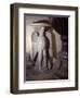 Sculpture, Detail of Baptismal Font Chapel, Amalfi Cathedral, Campania, Italy, 9th Century-null-Framed Premium Giclee Print