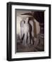 Sculpture, Detail of Baptismal Font Chapel, Amalfi Cathedral, Campania, Italy, 9th Century-null-Framed Premium Giclee Print