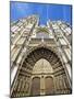 Sculpture Detail on Onze Lieve Vrouwekathedraal, Antwerp, Flanders, Belgium, Europe-Christian Kober-Mounted Photographic Print