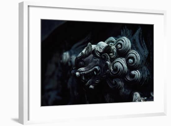 Sculpture from the Higashi Betsuin Temple in Nagoya, Japan-null-Framed Giclee Print