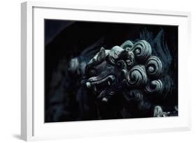 Sculpture from the Higashi Betsuin Temple in Nagoya, Japan-null-Framed Giclee Print