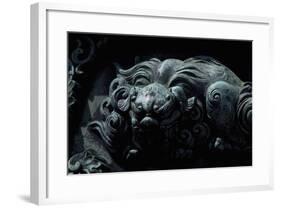 Sculpture from the Higashi Betsuin Temple in Nagoya, Japan-null-Framed Giclee Print