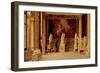 Sculpture Gallery at the Pitti Palace, Florence-Antonietta Brandeis-Framed Giclee Print